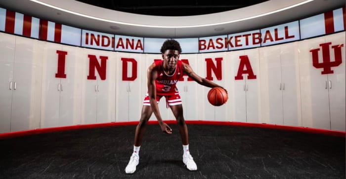 Kaleb Banks, a 6-foot-8 forward from Fayetteville, Ga., committed to Indiana on Friday.